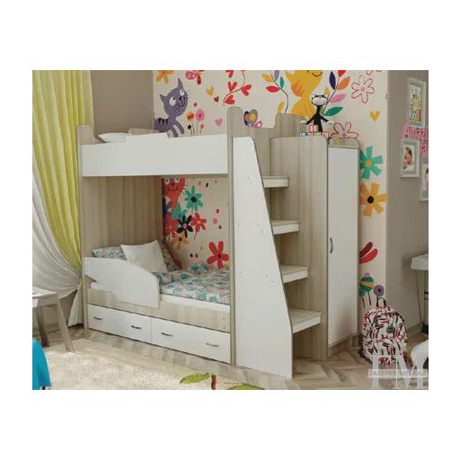 Кровать детская двухъярусная «М-2»